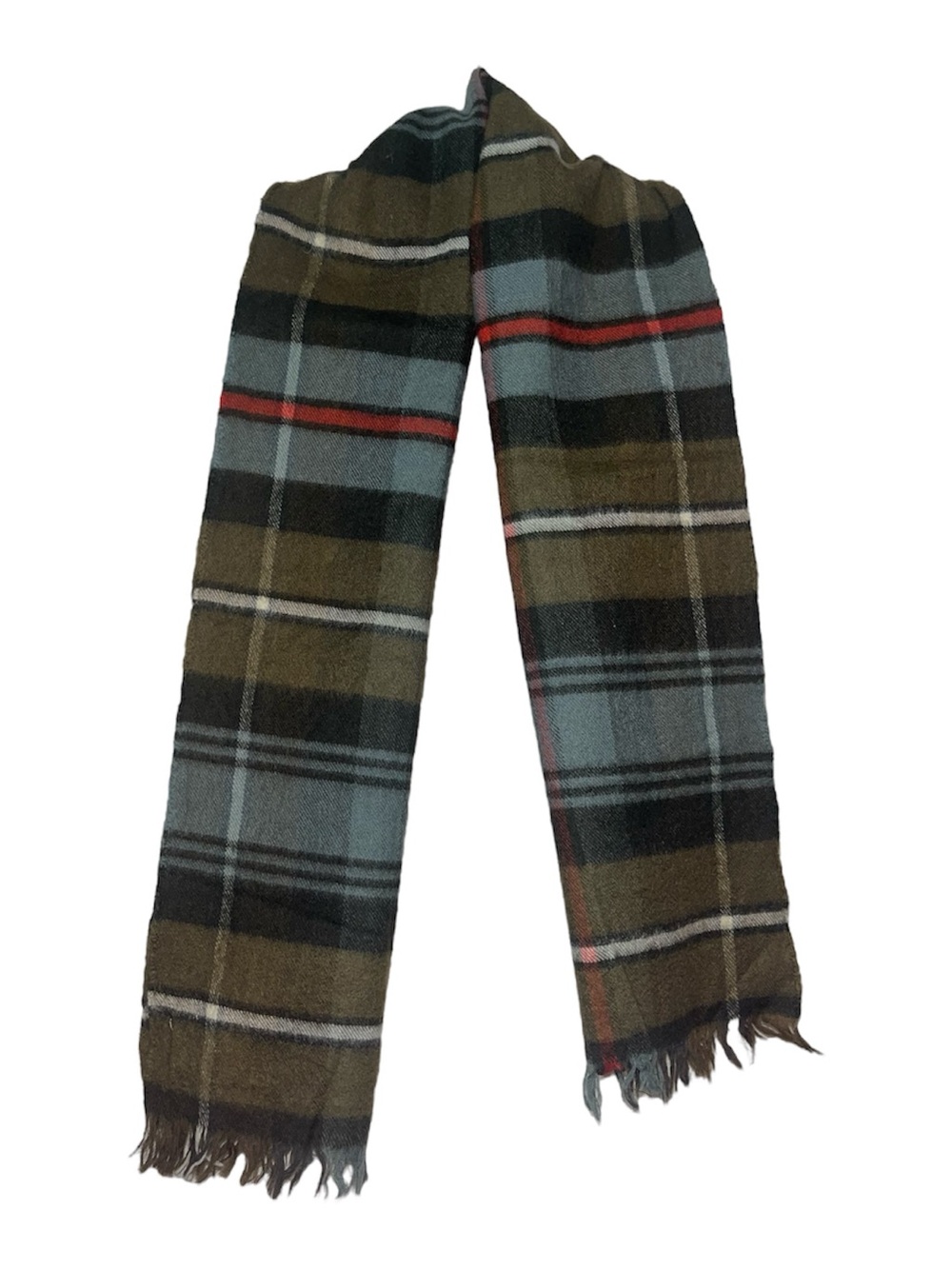 Vintage Bernat Klein Cashmere/Wool Plaid Scarf – Made in Scotland